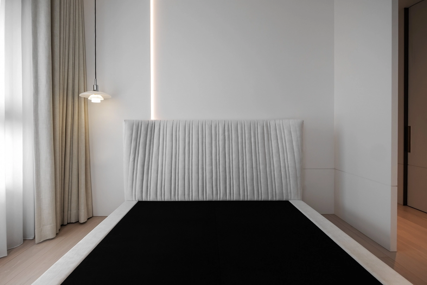 布料雙人加大床架訂製款