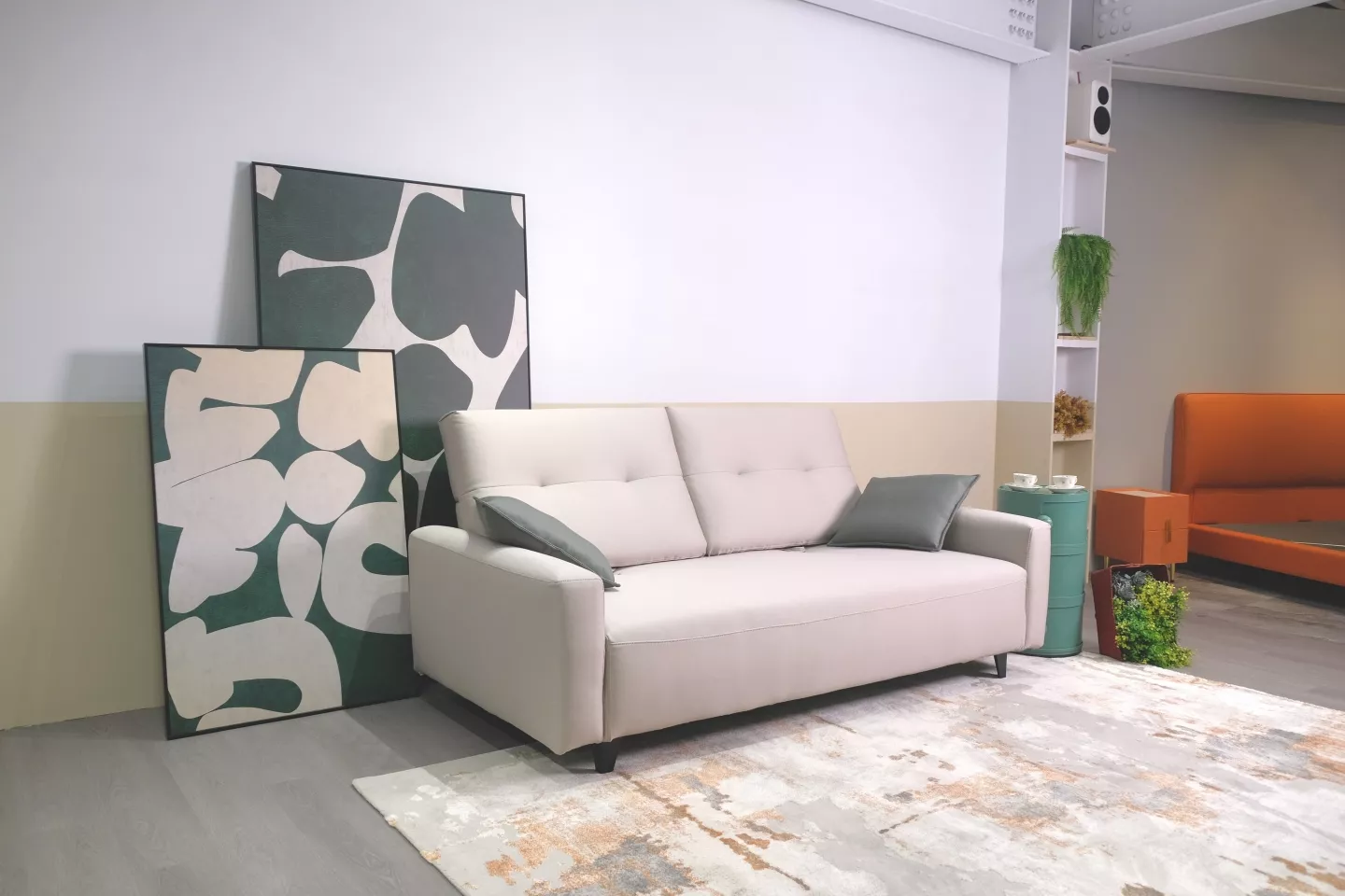 布沙發 側拍實際照片