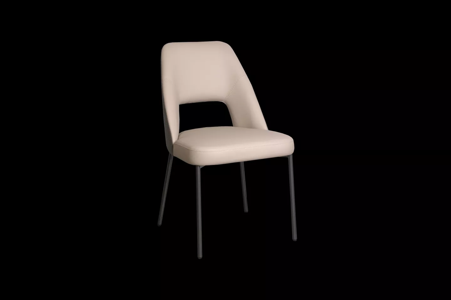 CS7皮餐椅