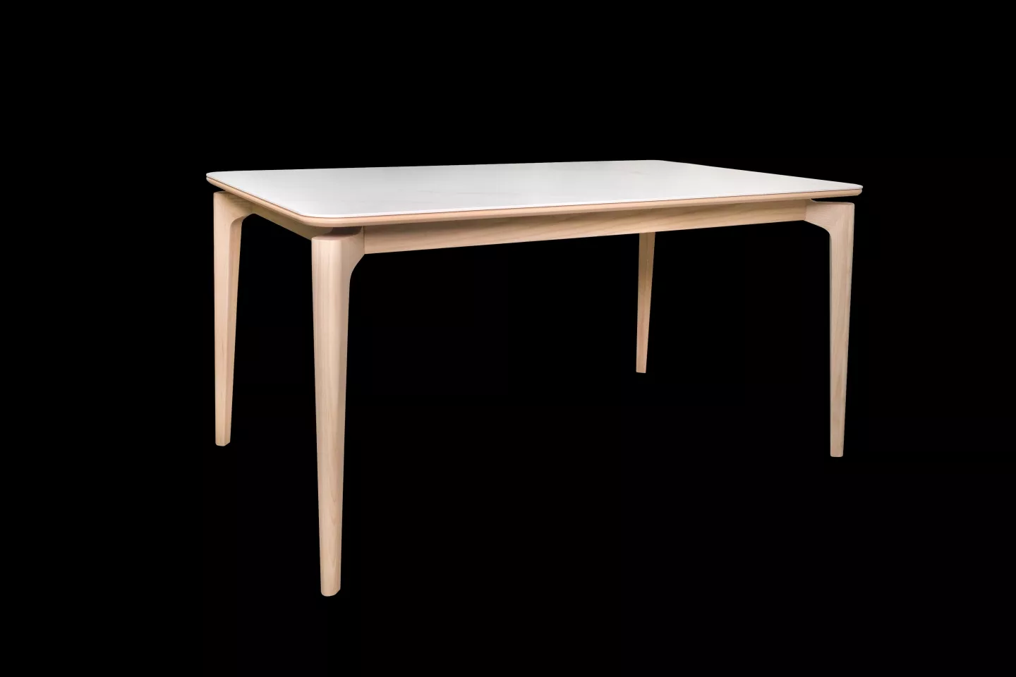 D14實木餐桌_梣木ASH/西班牙陶板
