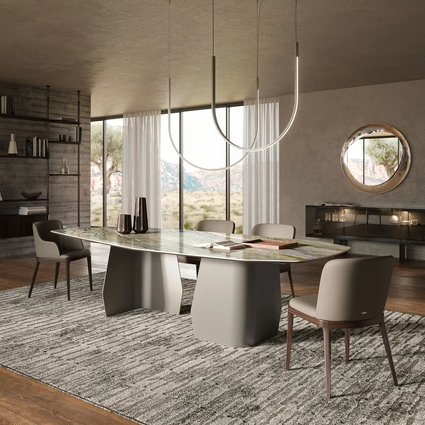 復刻餐桌訂製 Cattelan_Senator