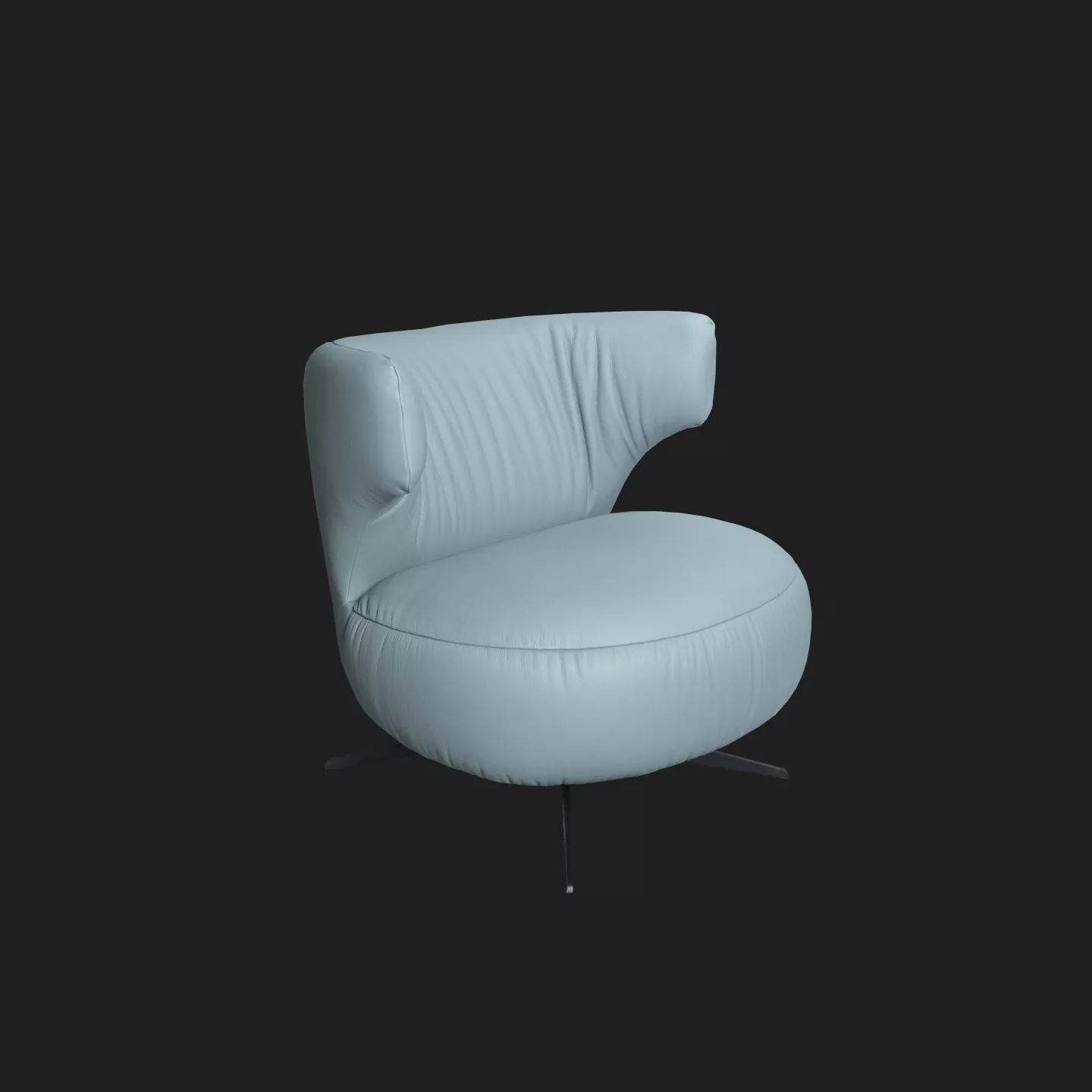 AC3全牛皮單人沙發