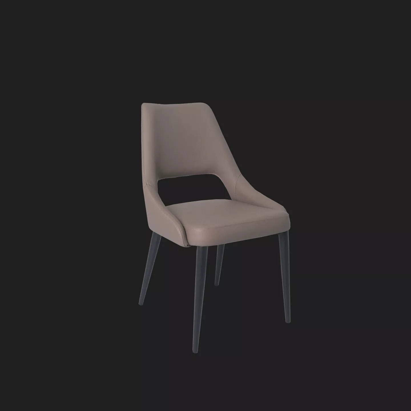 CS37皮餐椅