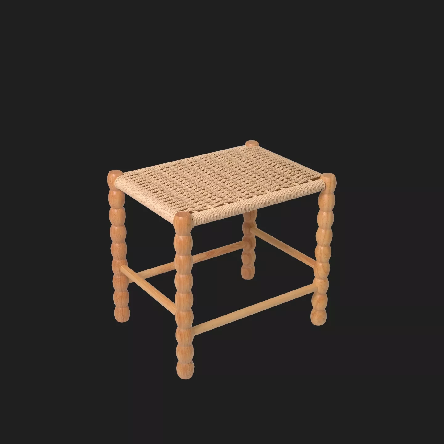 P8藤編椅凳